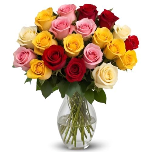 Assorted Fresh Rose Bouquet