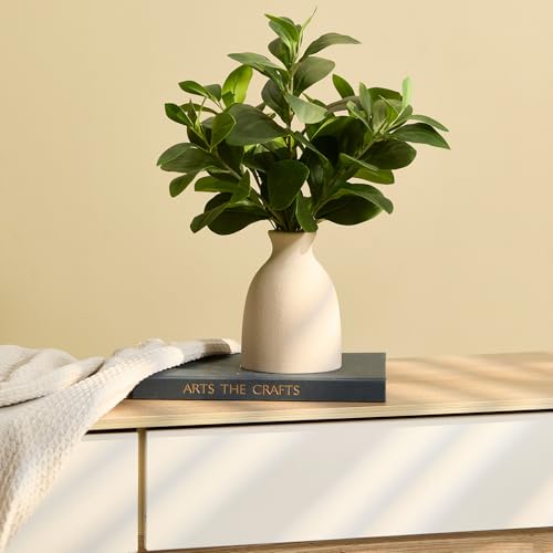 Artificial Eucalyptus Plant with Vase Decor