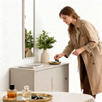 Artificial Eucalyptus Plant with Vase Decor