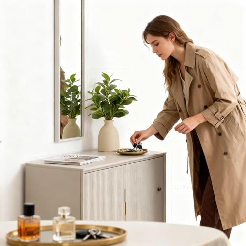 Artificial Eucalyptus Plant with Vase Decor