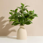 Artificial Eucalyptus Plant with Vase Decor
