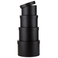 4-Piece Round Gift Box Set with Lids