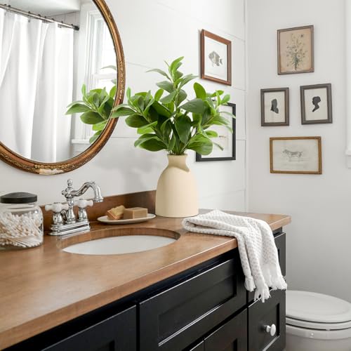 Artificial Eucalyptus Plant with Vase Decor