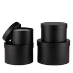 4-Piece Round Gift Box Set with Lids