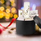 4-Piece Round Gift Box Set with Lids