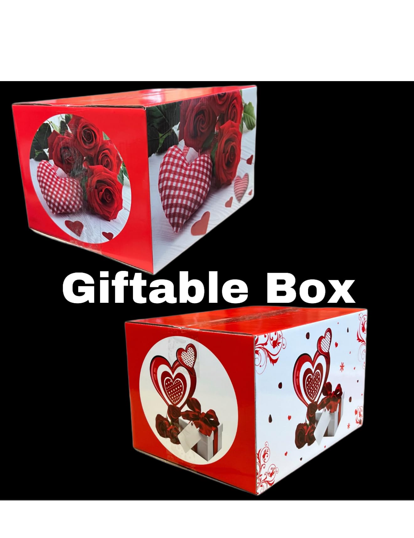 Valentine’s Chocolate & Rose Gift Box