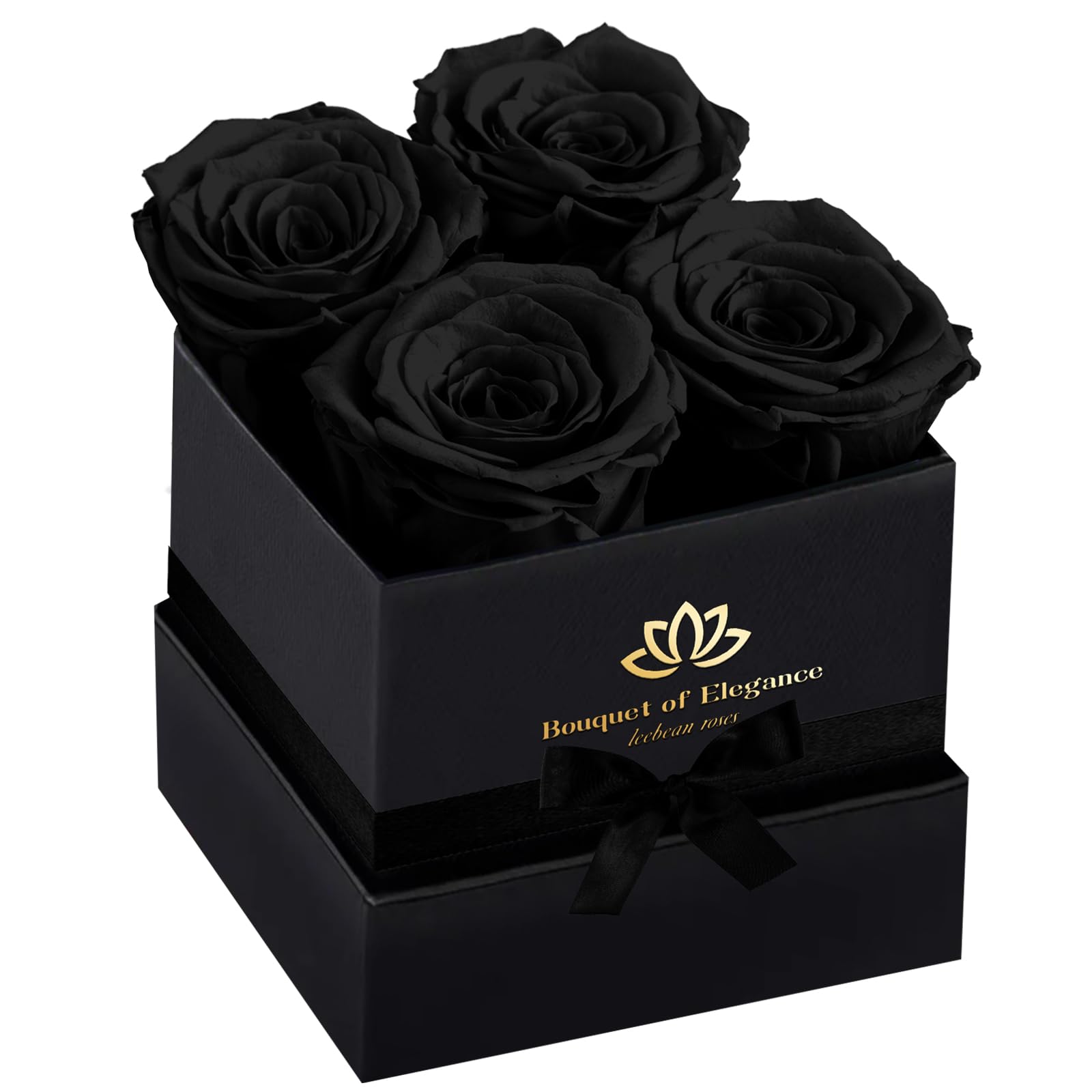 Leebean Forever Flowers Roses in A Box,Real Preserved Flowers,Preserved Roses,Preserved Flowers