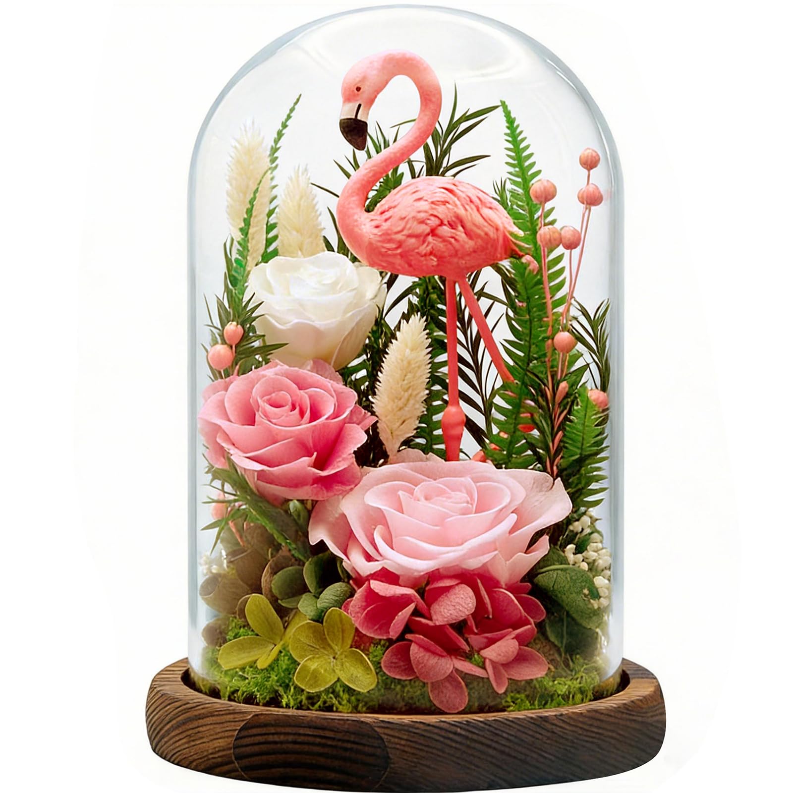 Eternal Flower Gift with Butterfly for Mom & Her