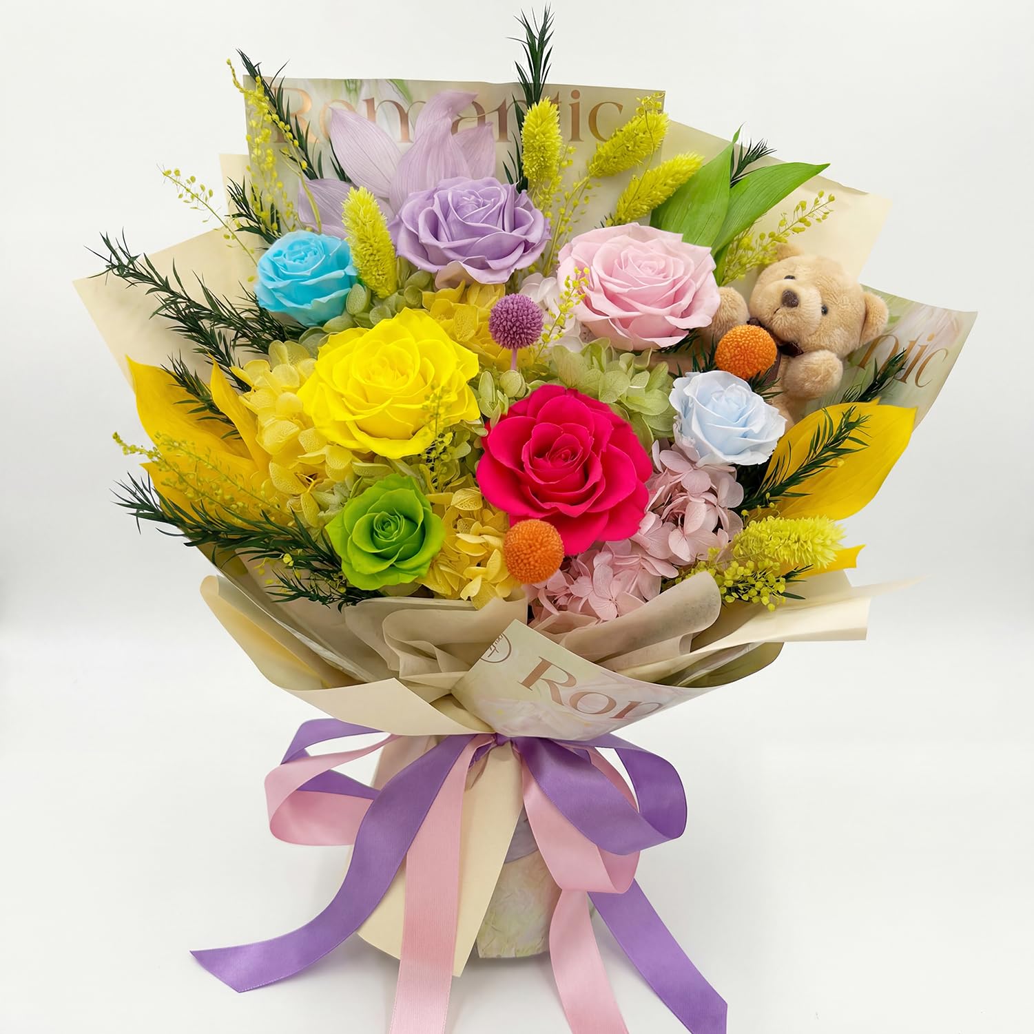Preserved Rose Bouquet Gift for Mom & Her