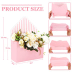 12-Piece Floral Envelope Bouquet Gift Boxes
