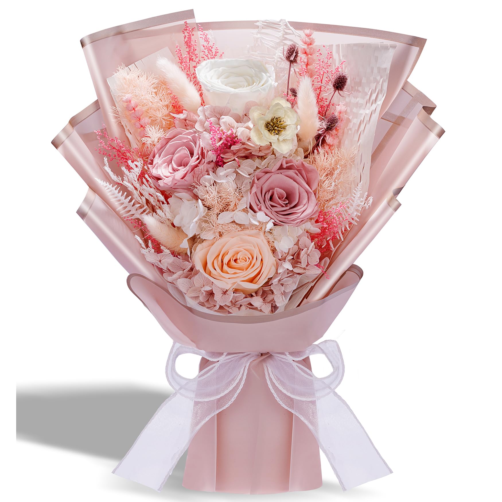 Bonsion Christmas Flowers Bouquets Gifts for Women
