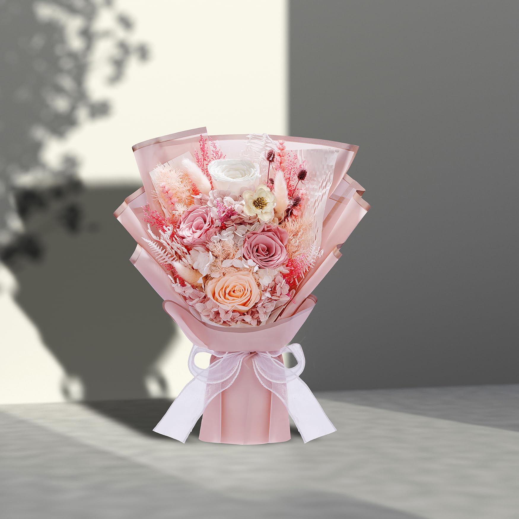 Bonsion Christmas Flowers Bouquets Gifts for Women
