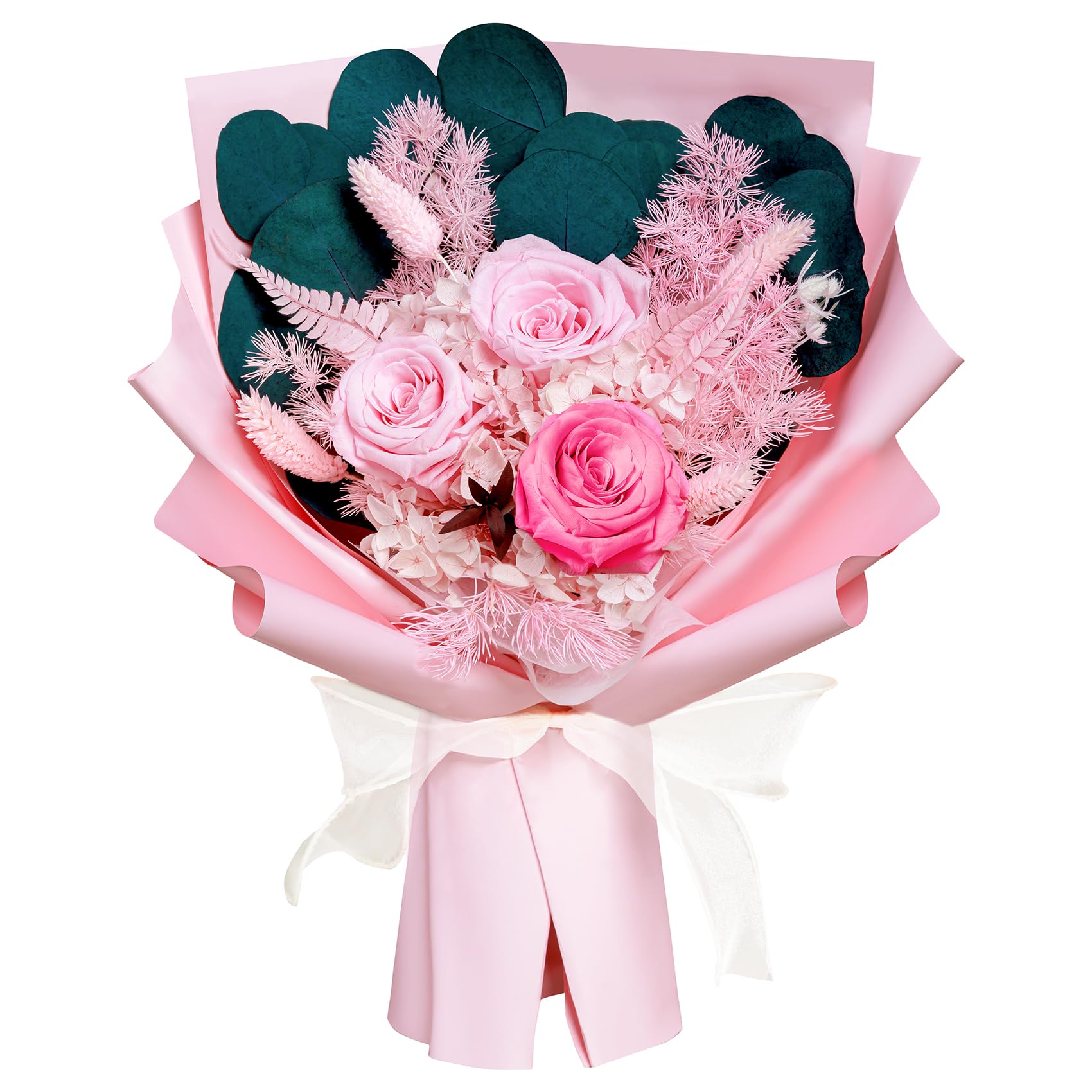 Bonsion Christmas Flowers Bouquets Gifts for Women