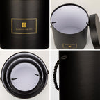 3-Piece Round Nesting Gift Box Set for Flower Arrangements