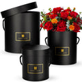 3-Piece Round Nesting Gift Box Set for Flower Arrangements