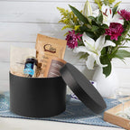 4-Piece Round Gift Box Set with Lids