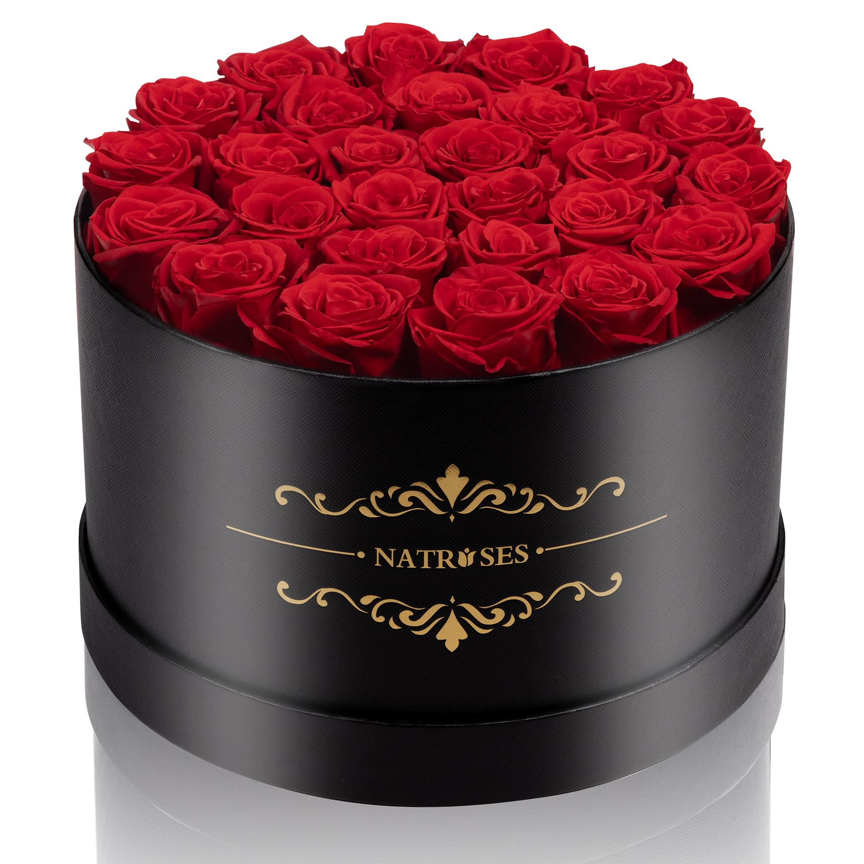 60-Piece Preserved Rose Box Gift