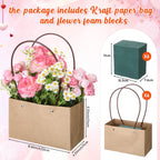 6-Set Flower Gift Boxes with Floral Foam Blocks