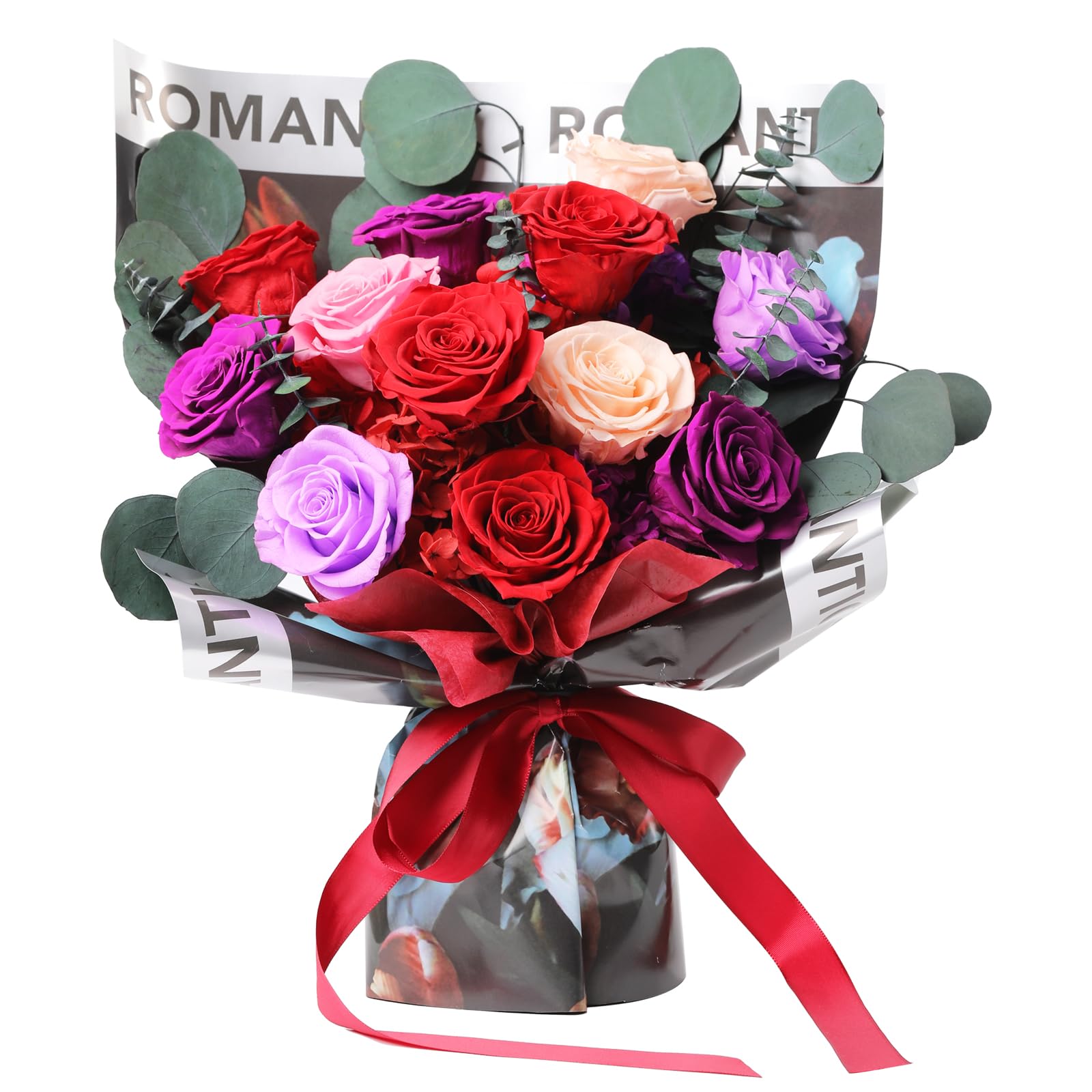 Preserved Rose Bouquet Gift for Her & Mom