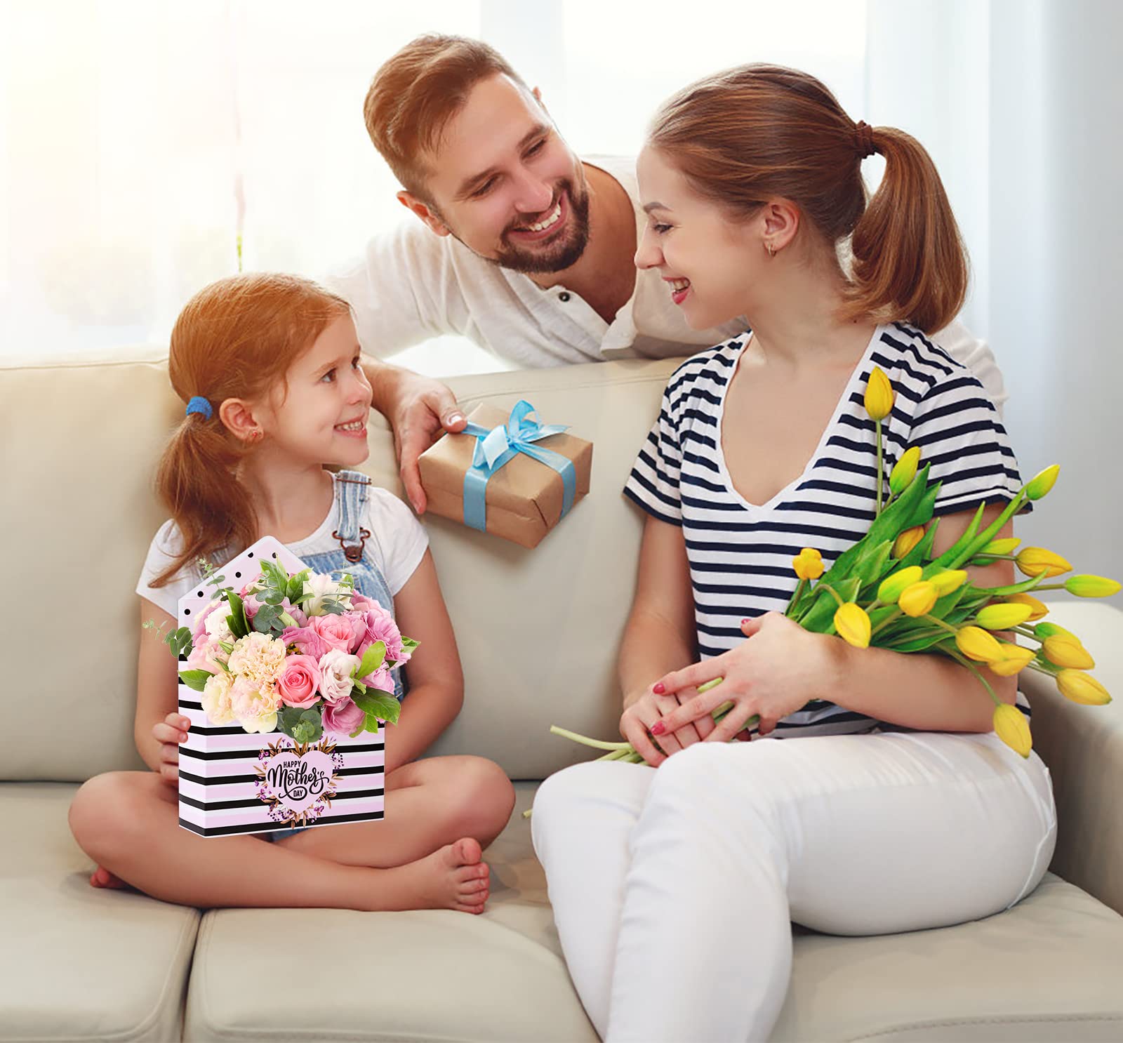 4-Set Mother’s Day Flower Gift Boxes