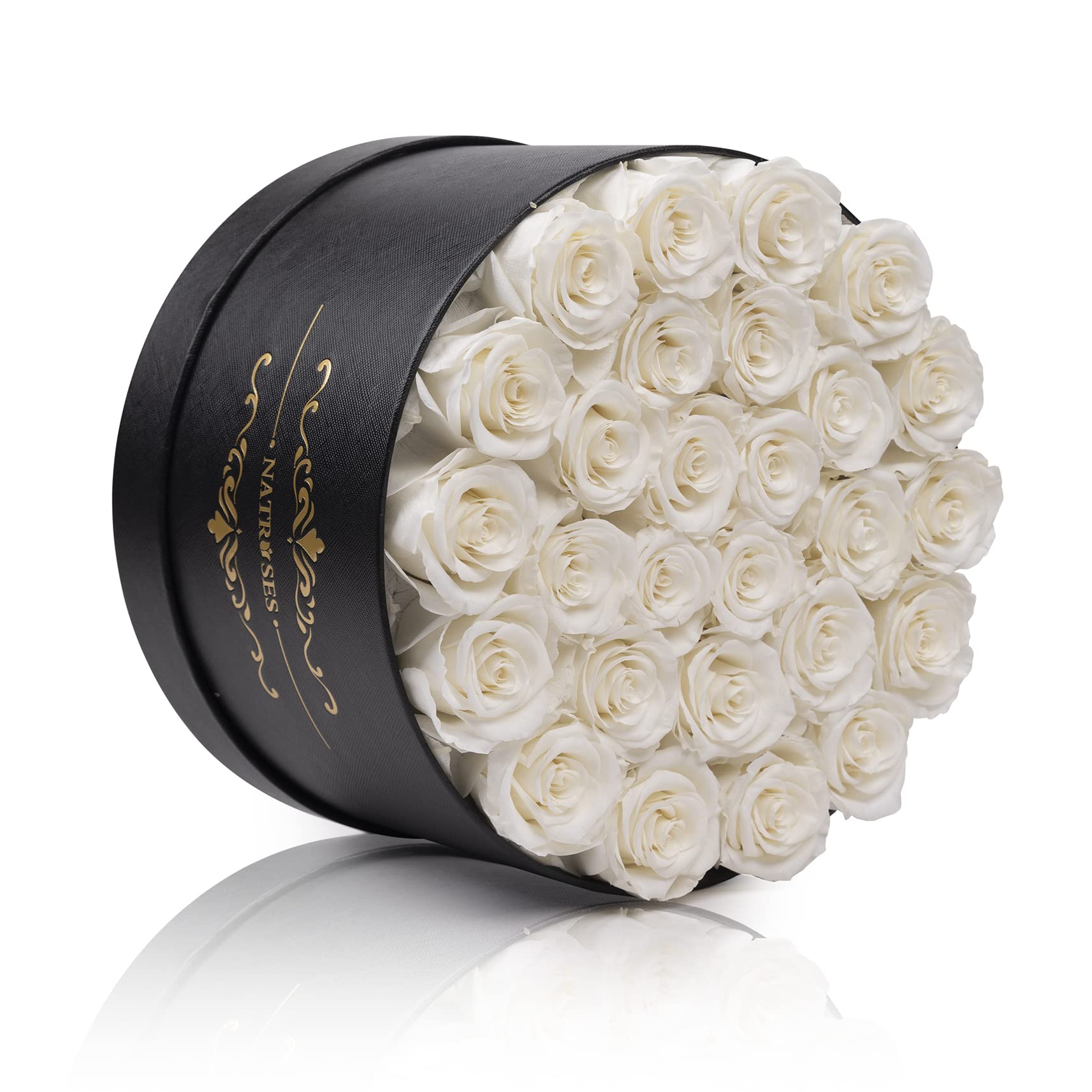 60-Piece Preserved Rose Box Gift