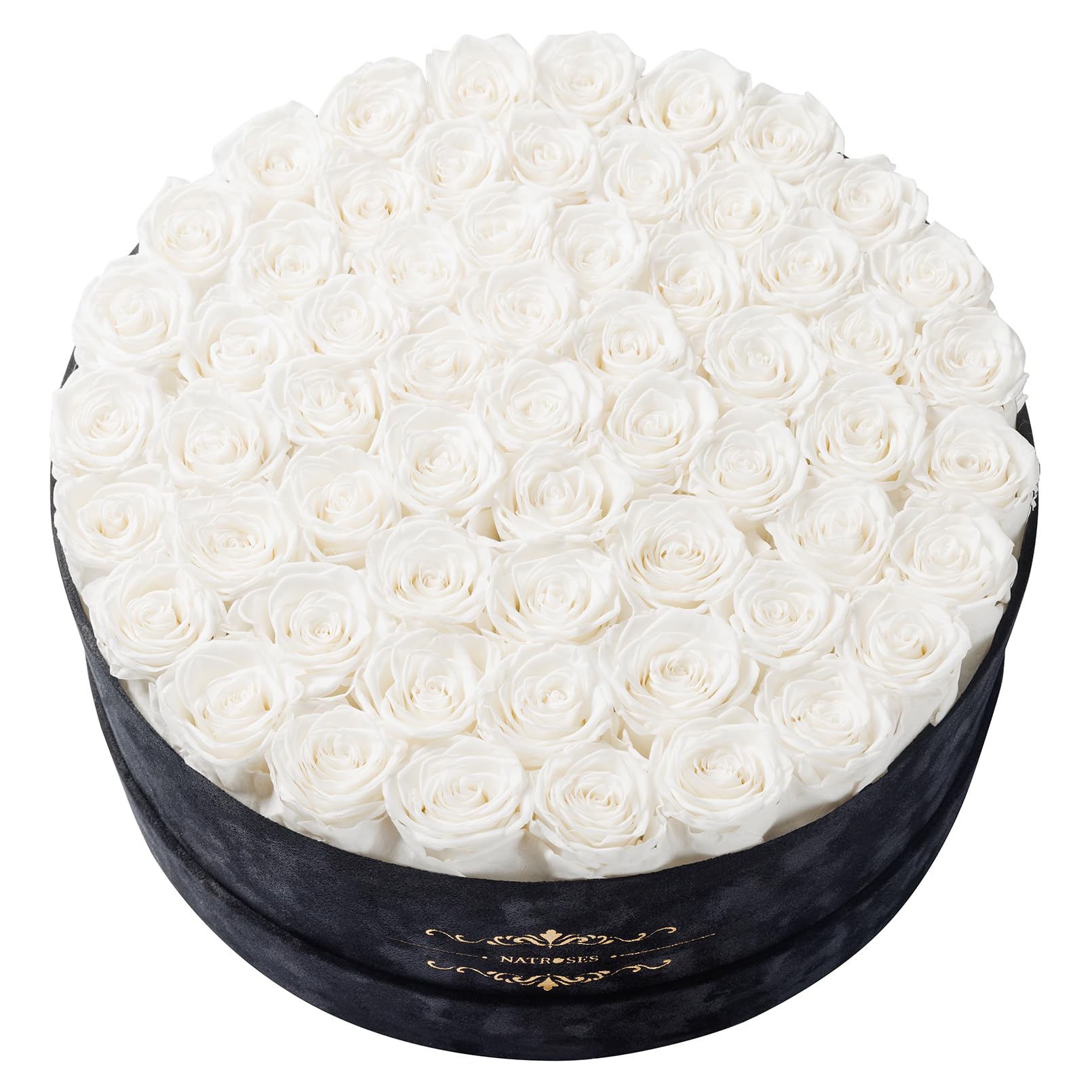 60-Piece Preserved Rose Box Gift