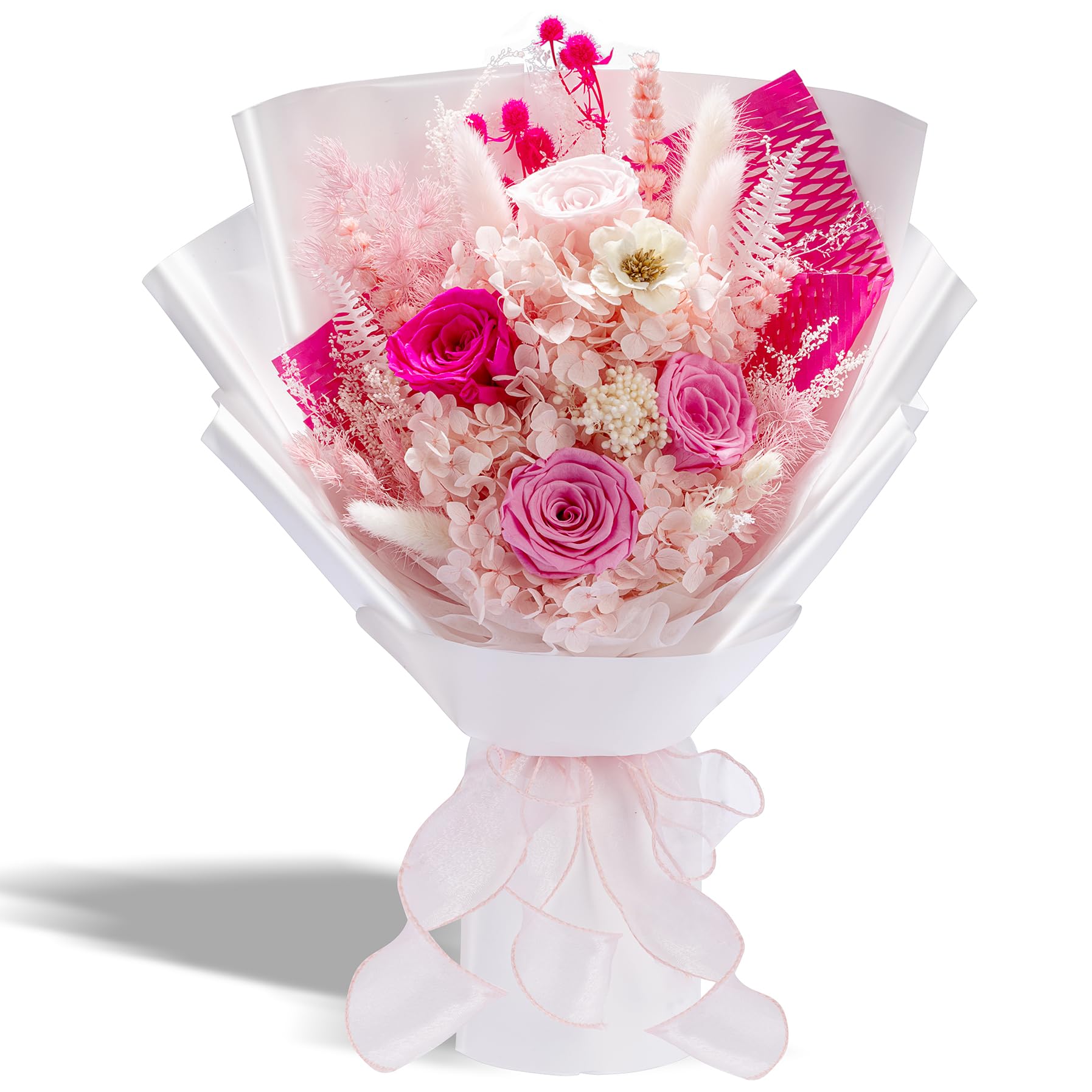 Bonsion Christmas Flowers Bouquets Gifts for Women
