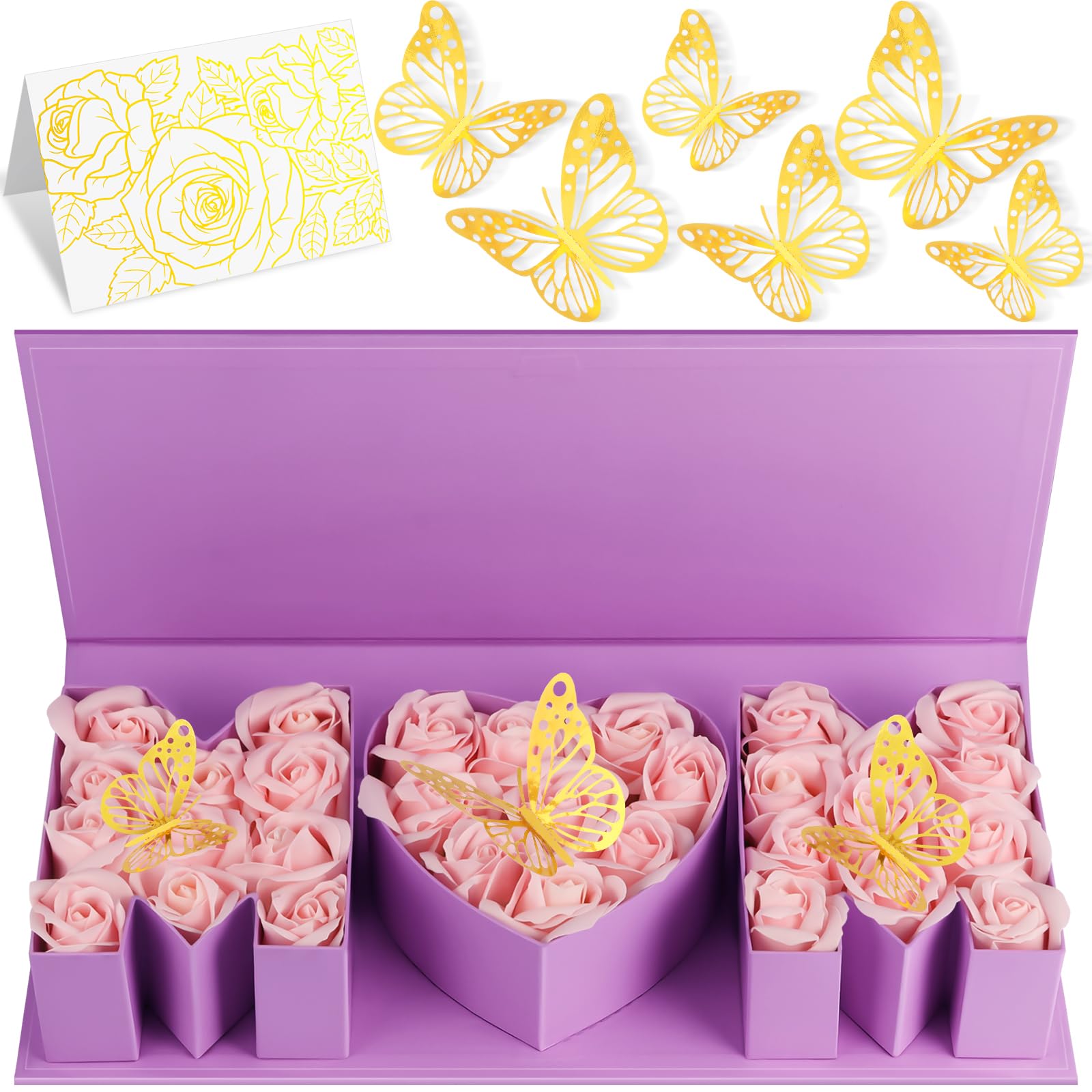 Mom Flower Gift Box for Treats & Arrangements
