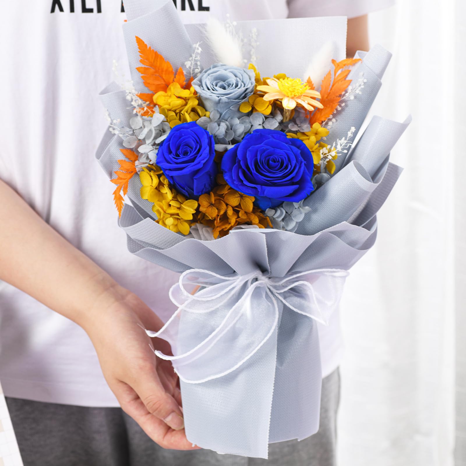 Preserved Rose Bouquet Gift for Her & Mom