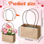 6-Set Flower Gift Boxes with Floral Foam Blocks