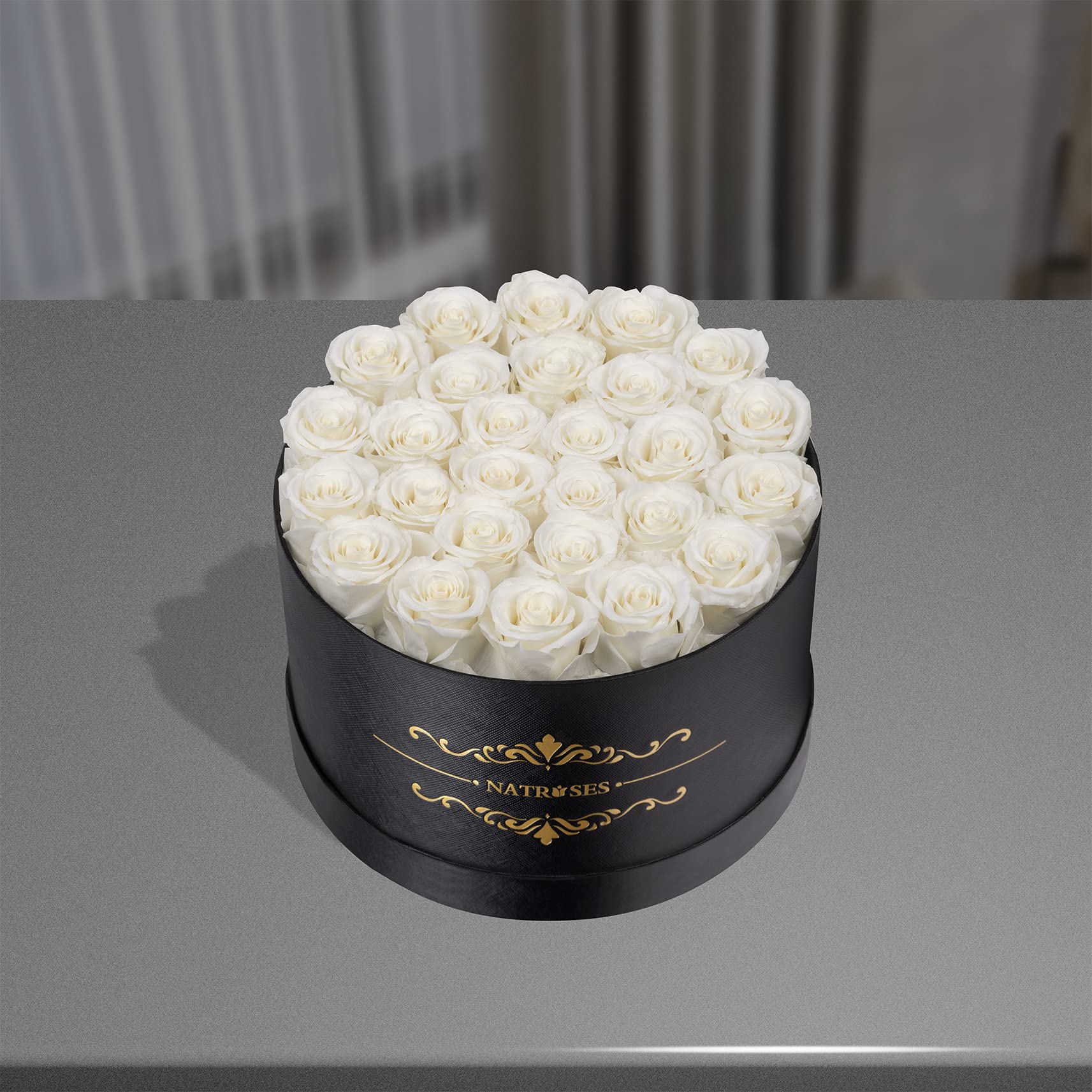 60-Piece Preserved Rose Box Gift