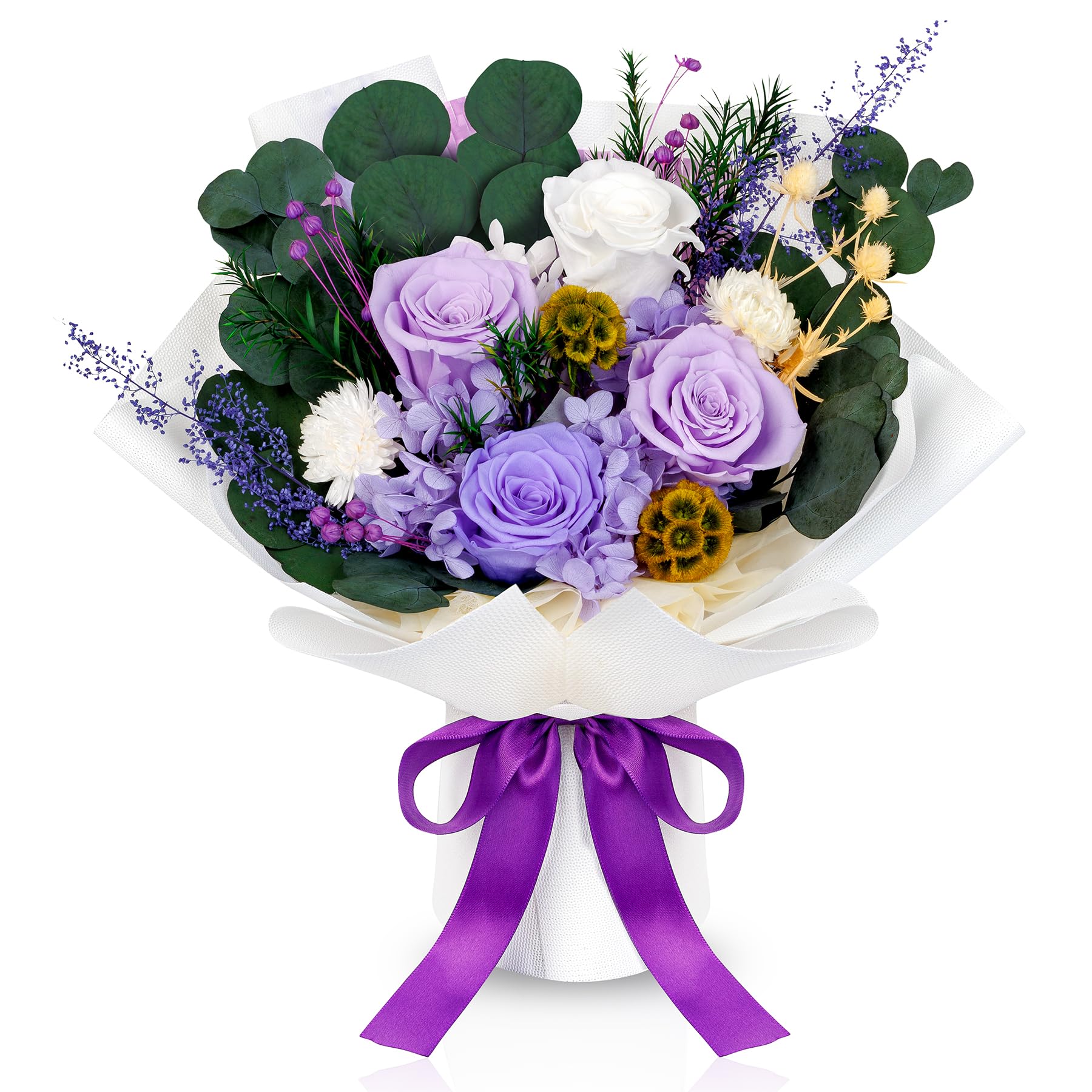 Perfectione Roses Preserved Flowers Bouquet(Medium)