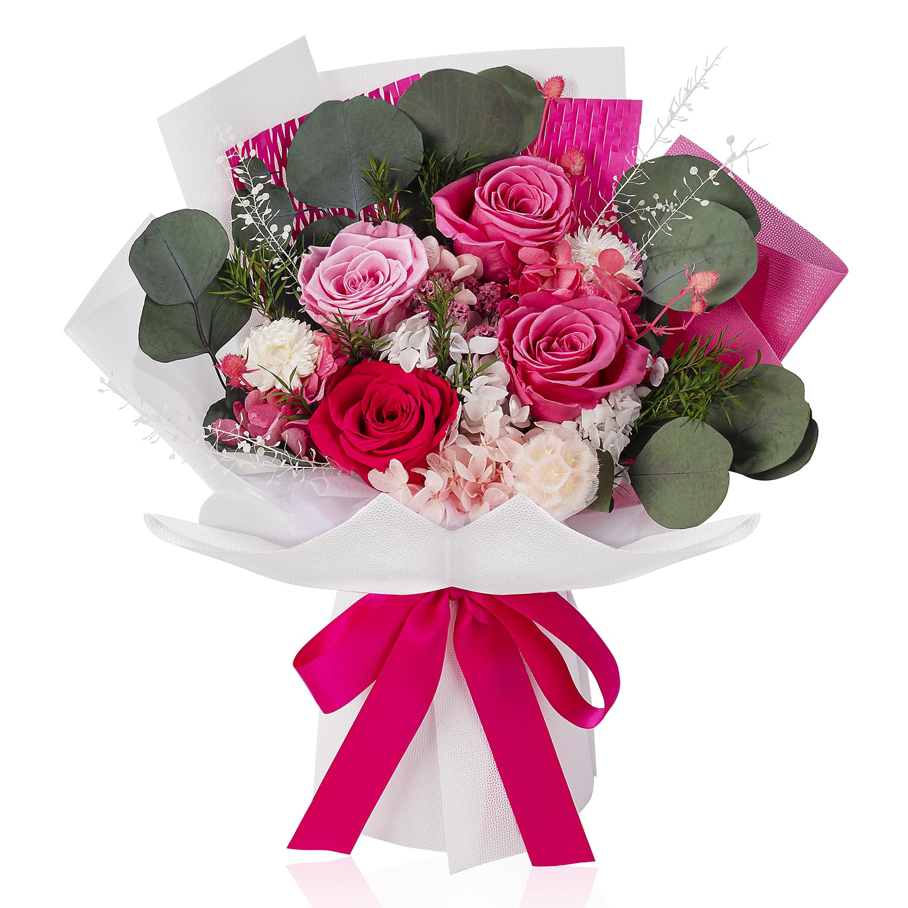 Perfectione Roses Preserved Flowers Bouquet(Medium)