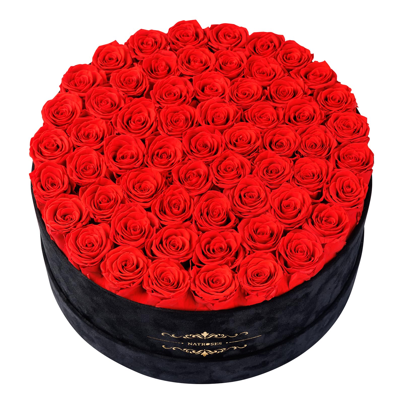 60-Piece Preserved Rose Box Gift