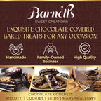 Chocolate Covered Cookie Gift Basket Set