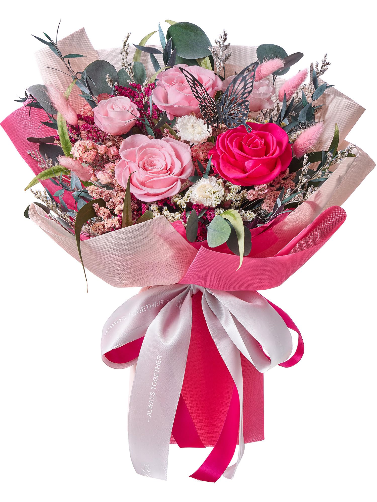 Preserved Rose Bouquet Gift for Women & Mom