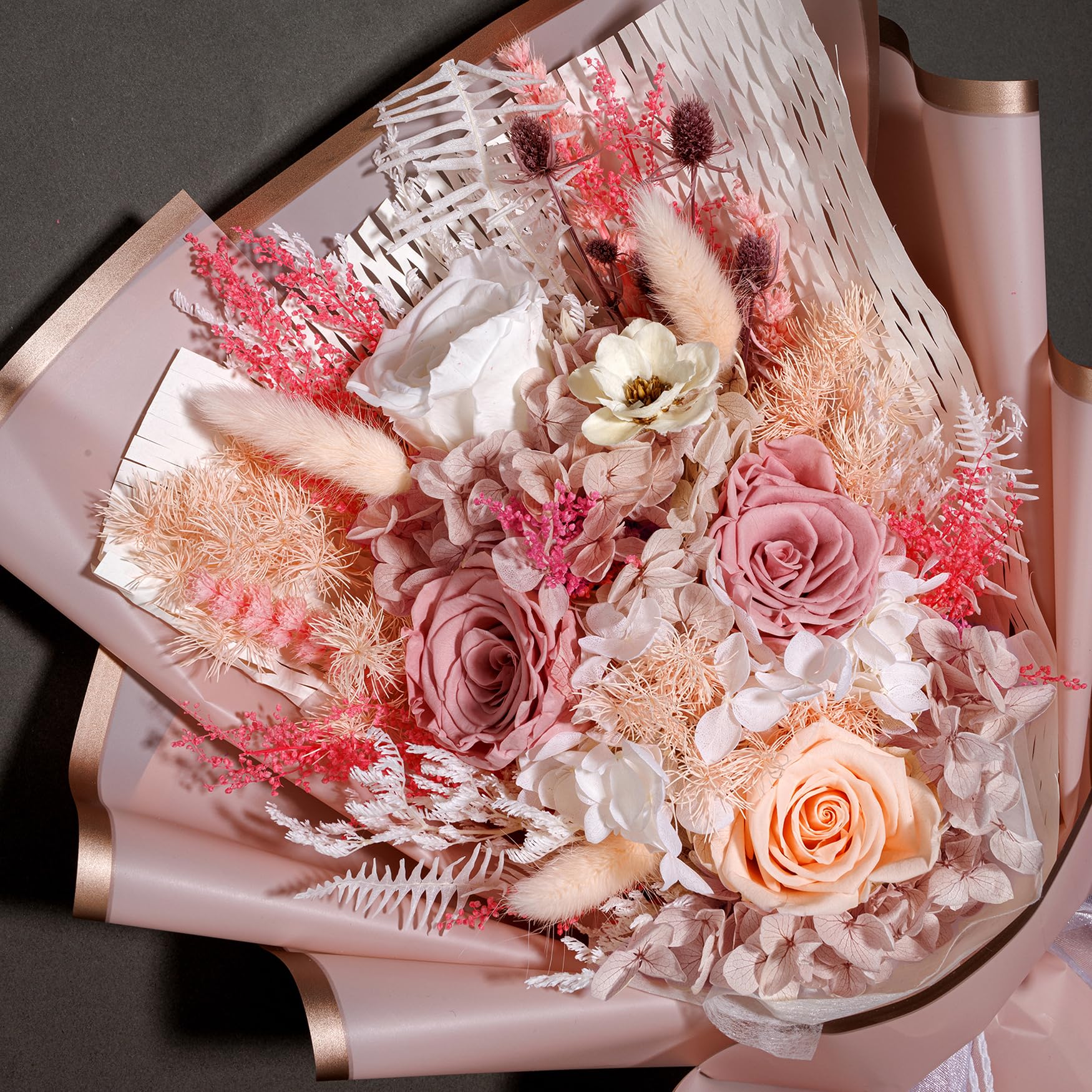 Bonsion Christmas Flowers Bouquets Gifts for Women