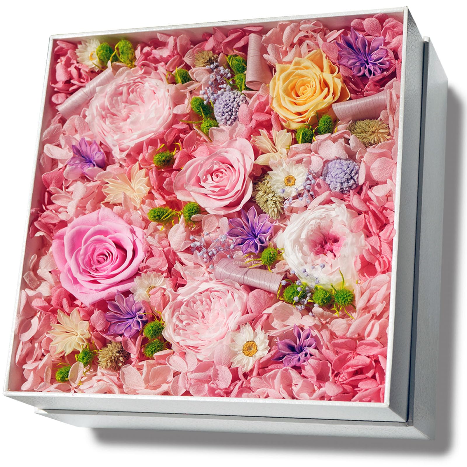 Preserved Rose Bouquet Box Gift Set
