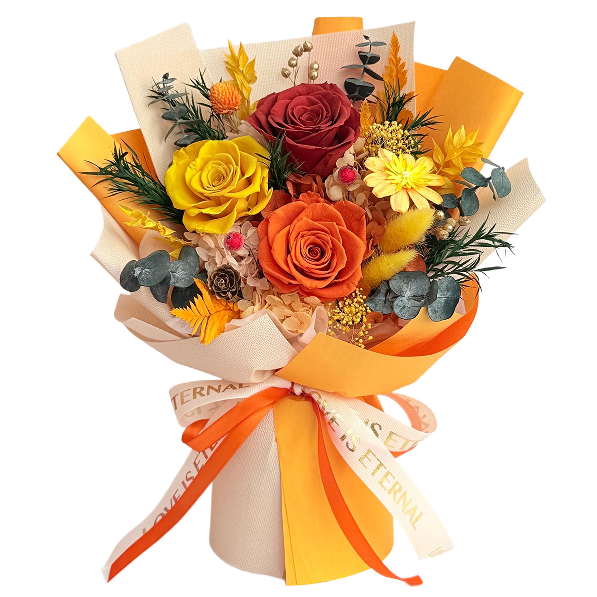 Vrioca Flowers for Delivery, Preserved Flowers Bouquets, Birthday Gifts for Women Mom