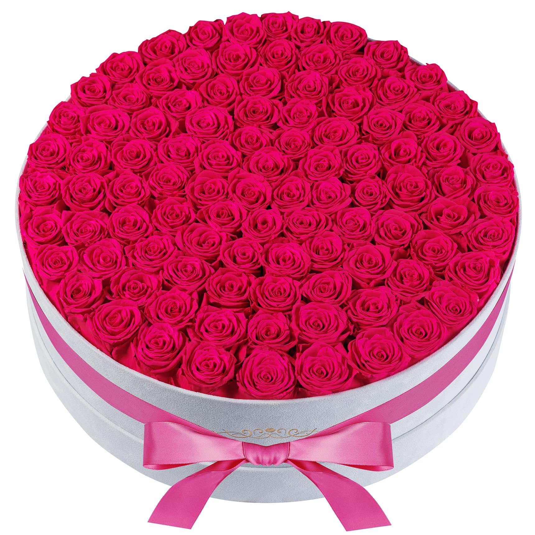 Perfectione Roses 27 Forever Real Roses in a Box
