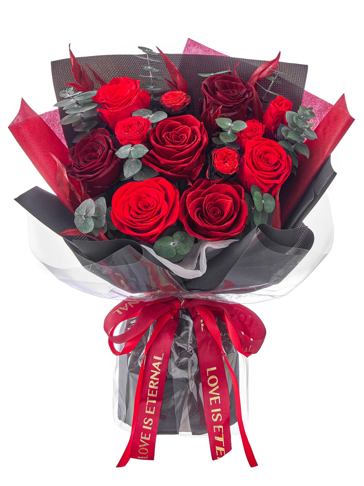 Preserved Rose Bouquet Gift for Women & Mom