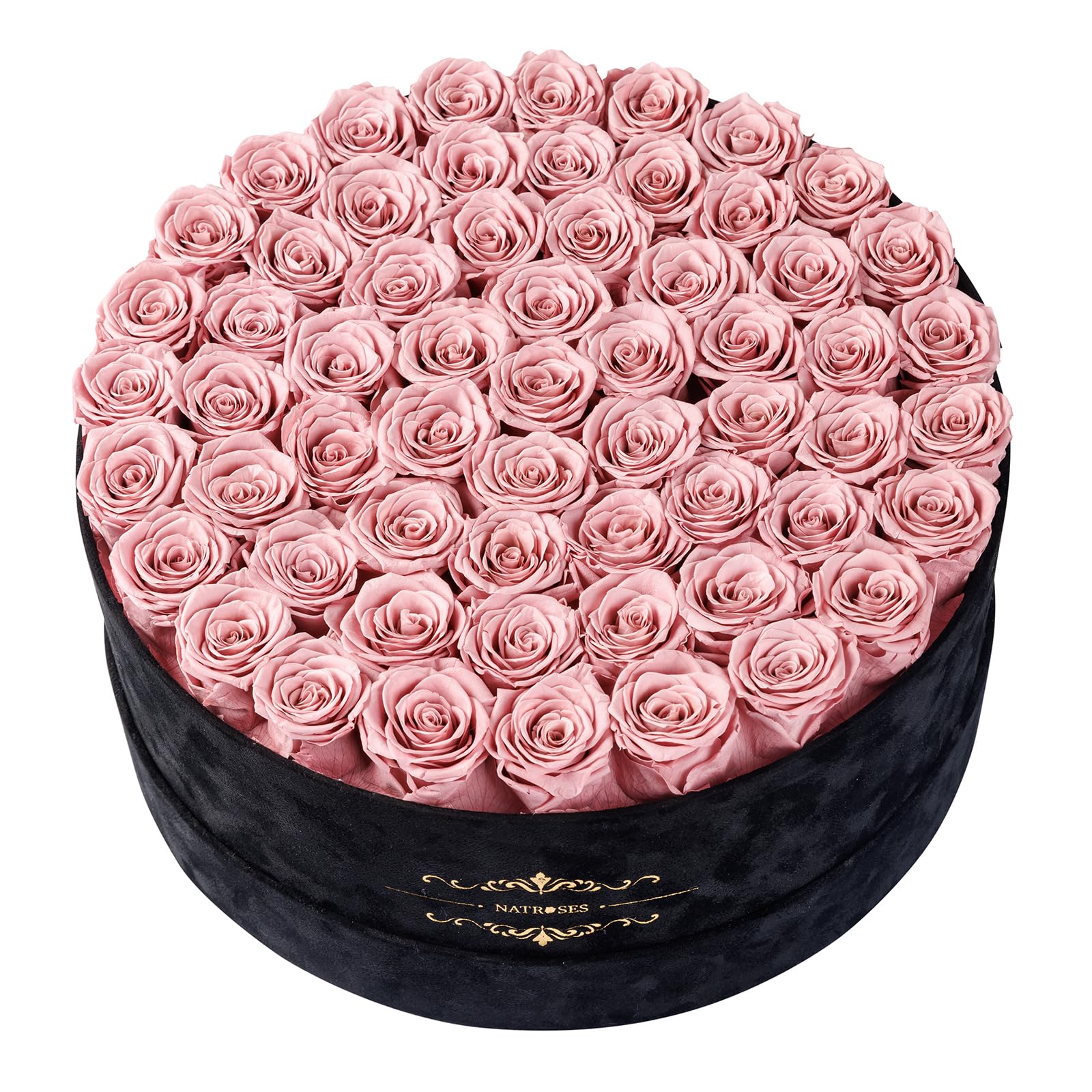 60-Piece Preserved Rose Box Gift