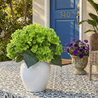 Artificial Hydrangea Bouquet with Long Stems
