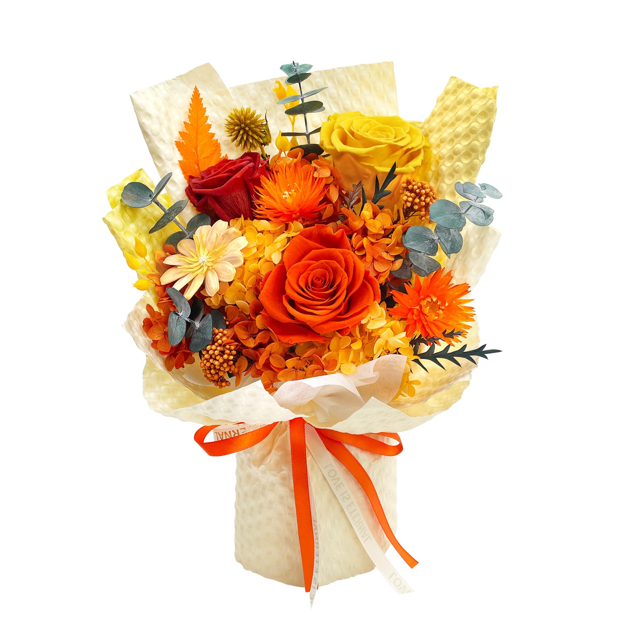 Preserved Rose Bouquet Gift Box for Women & Mom