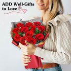 ADDWel Preserved Roses Gifts for Women,Eternal Roses That Lasts Years Birthday