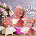 3D Pop-Up Greeting Card with Envelope & Note Card