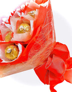Hazelnut Chocolate Rose Gift Bouquet Set